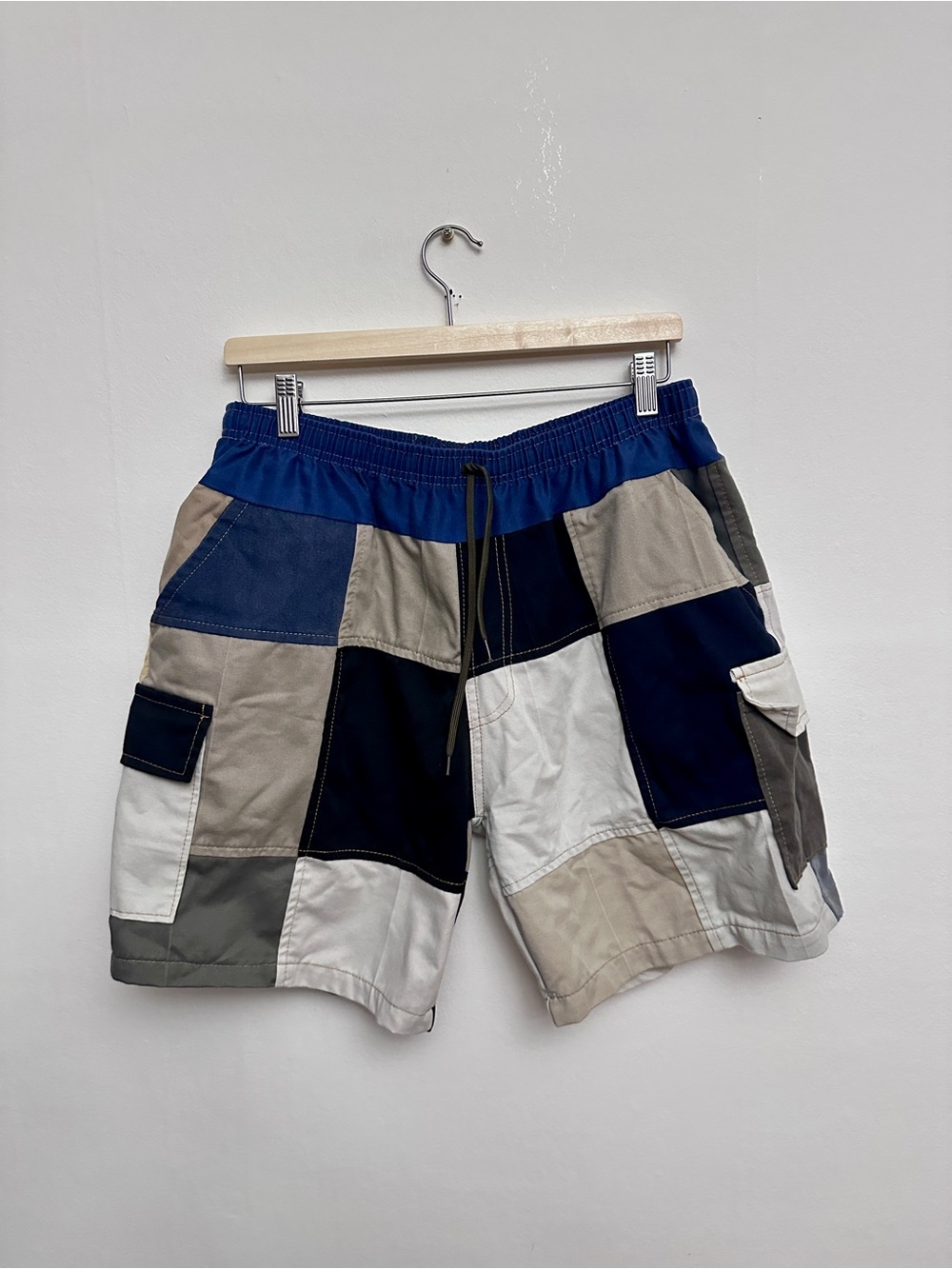 Handmade patchwork shorts